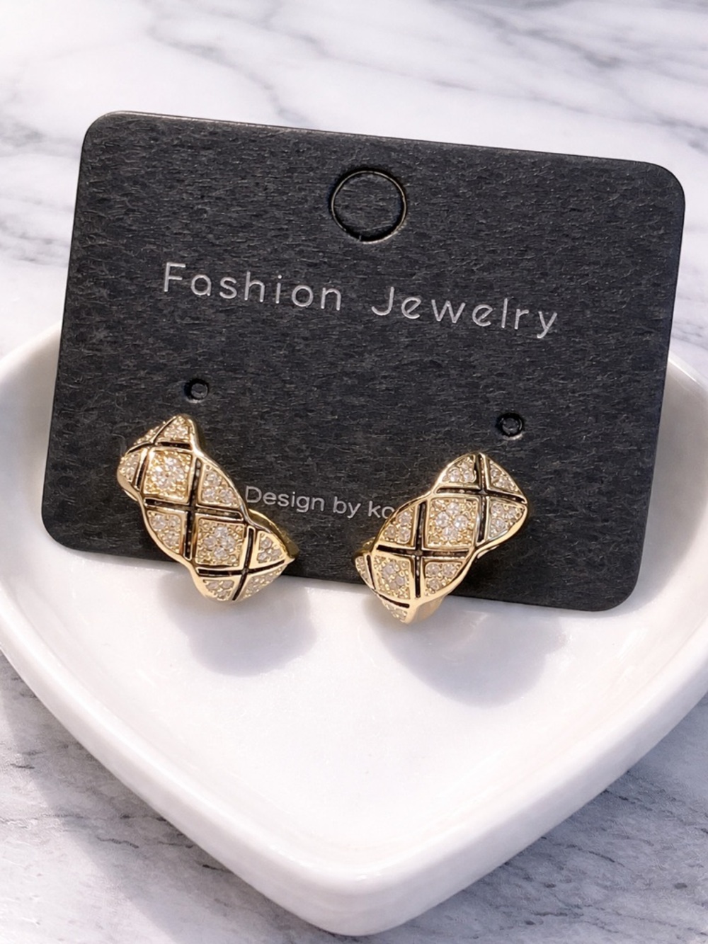 Gold Textured Hoop Earrings | Minimal Chunky Hoops